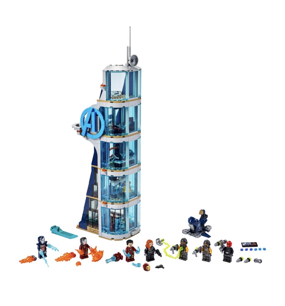 Moc lego avengers tower