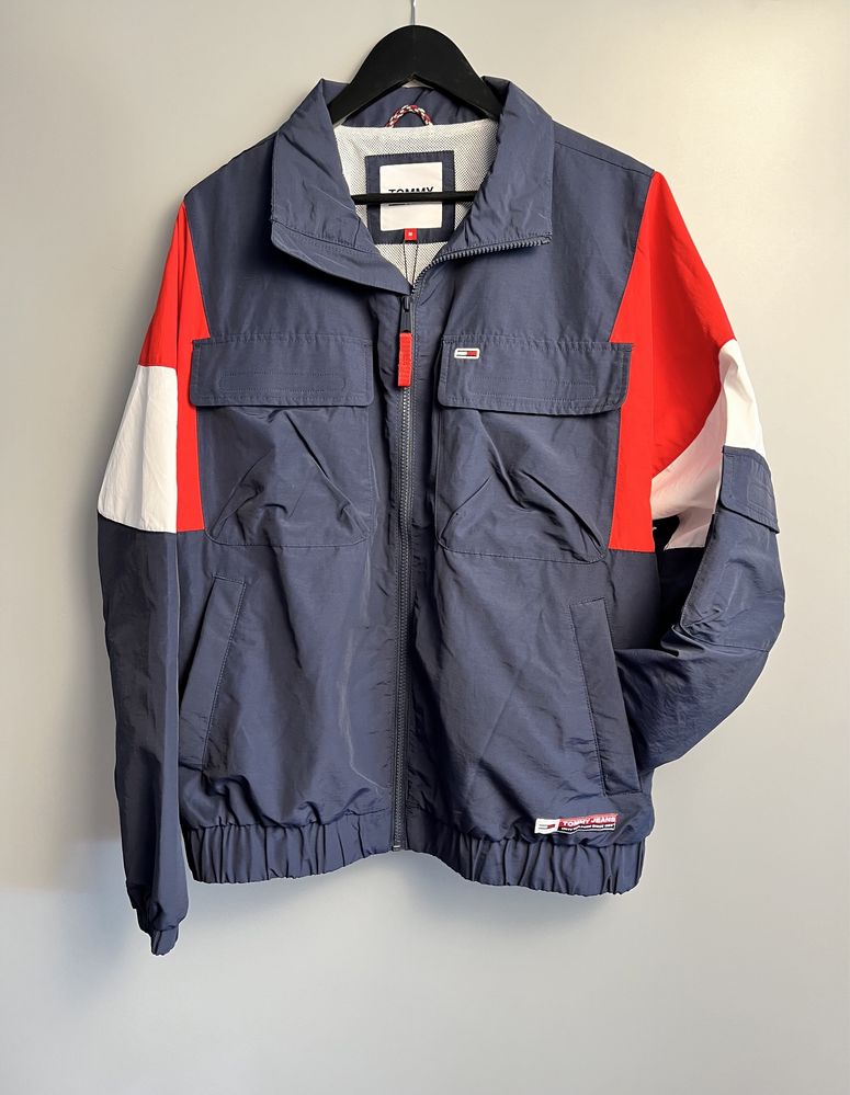 Куртка Вітровка Tommy Hilfiger Jeans Archive Track Jacket big logo