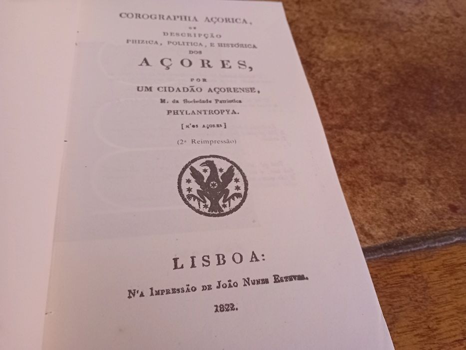 Açores, corographia Açorica