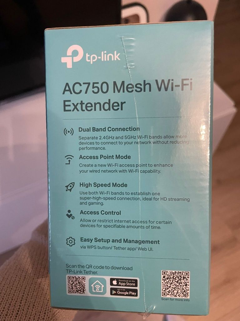 Wzmacniacz wifi TP-Link AC750