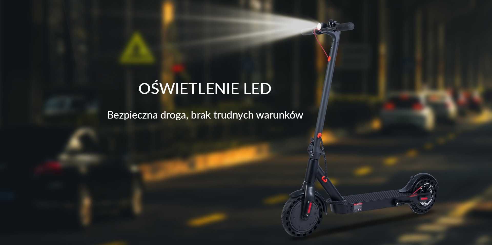 Hulajnoga elektryczna WENSLI model E9pro 300W 6Ah 25km/h