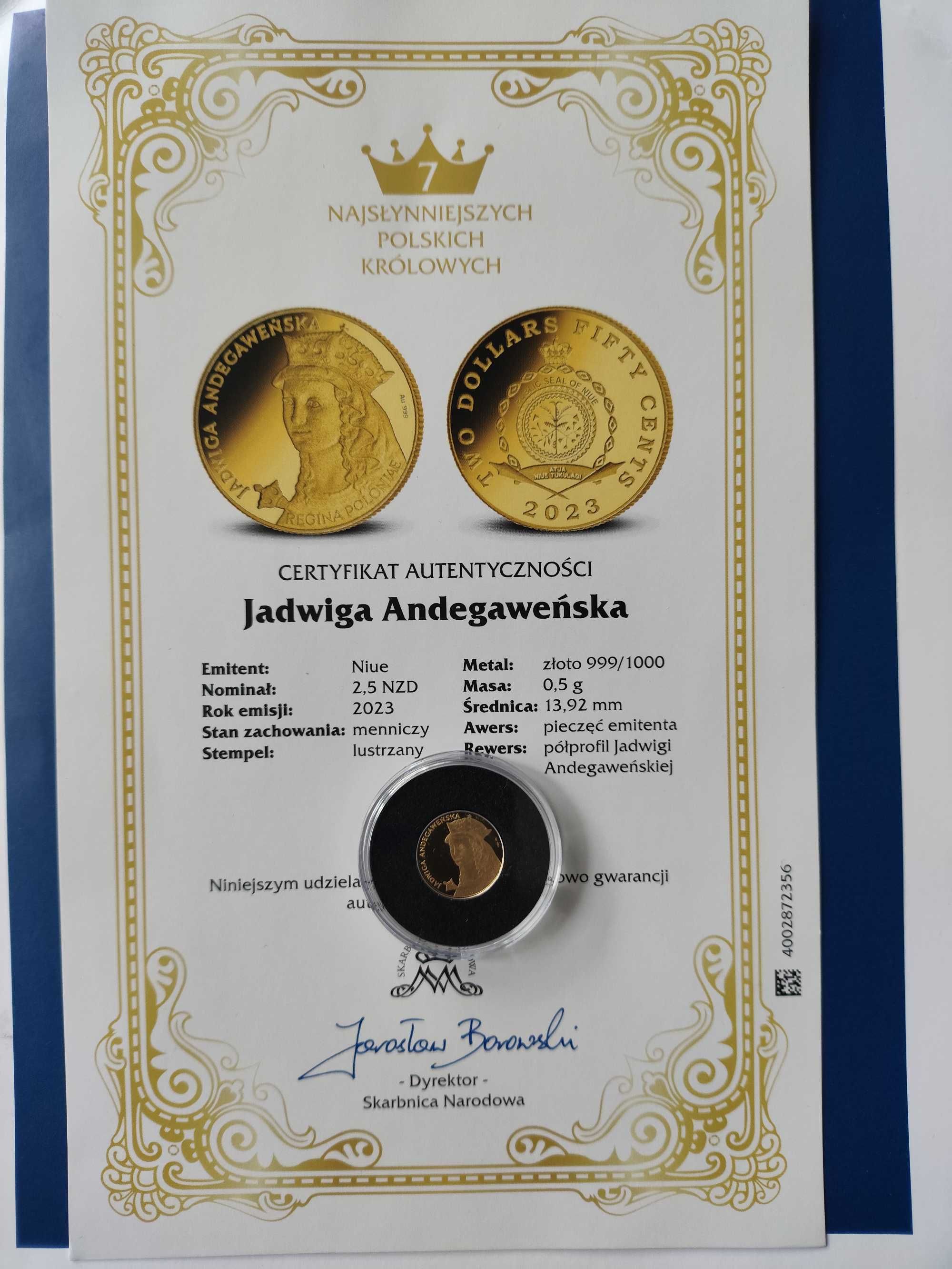 Najmniejsze...  2023 Jadwiga Andegaweńska