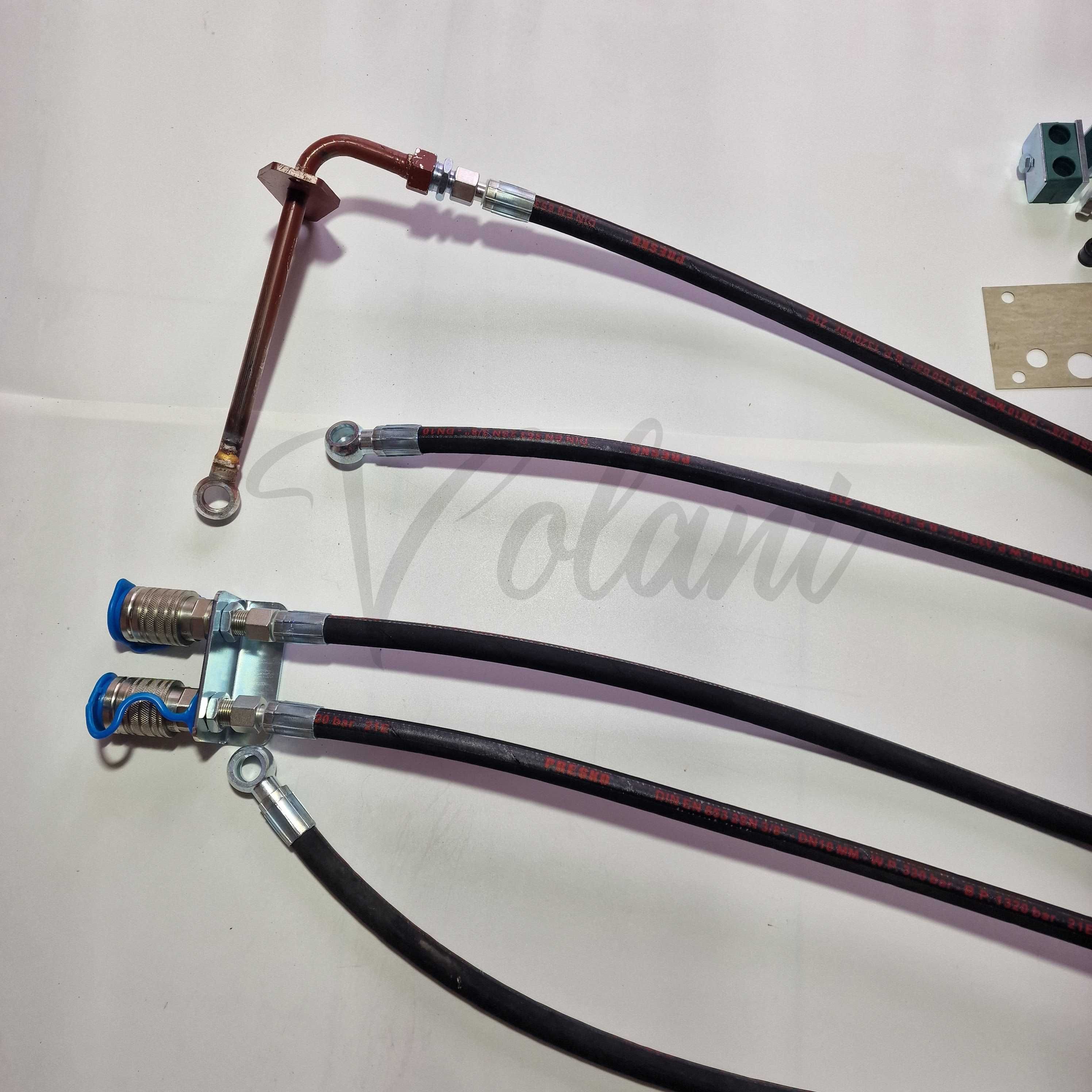Rozdzielacz Hydrauliczny 2 Sekcje C-360 Cylinder Z Nakrętka Zestaw