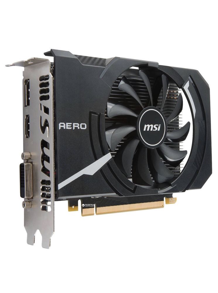 Nvidia GeForce MSi AERO GTX 1050ti 4gb
