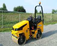Walec drogowy 1800kg wynajem wypożyczalnia JCB zageszczarka Będzin
