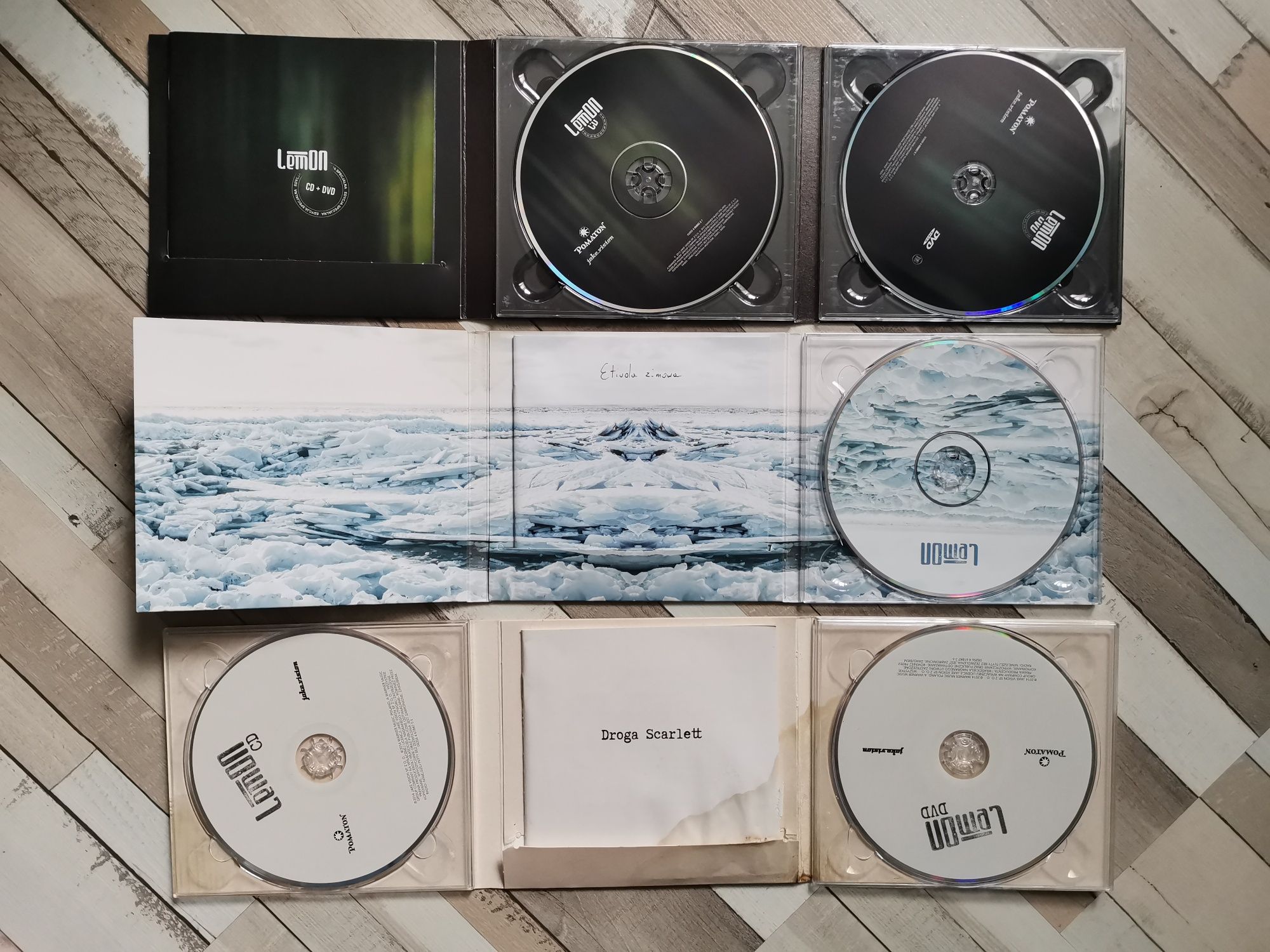 Lemon, 3 płyty, Etiuda zimowa, Scarlet, edycja specjalna