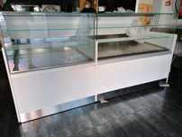 Vitrine refrigerada pastelaria, padaria, cafe