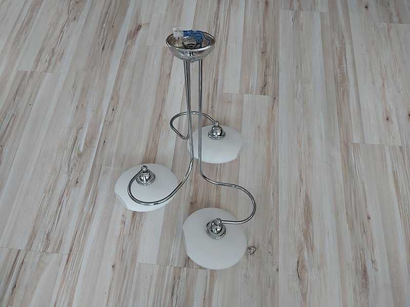 Żyrandol trójramienny UFO