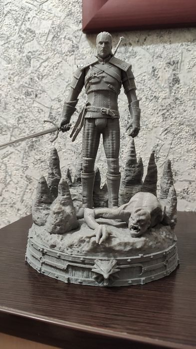 Фигурка Ведьмак The Witcher Геральт Geralt 21см