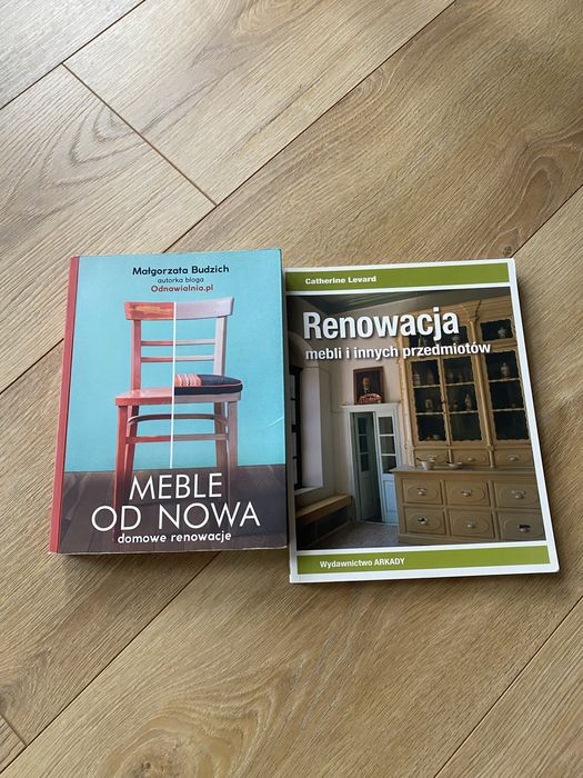 Książka zestaw renowacja mebli meble od nowa budzich levard
