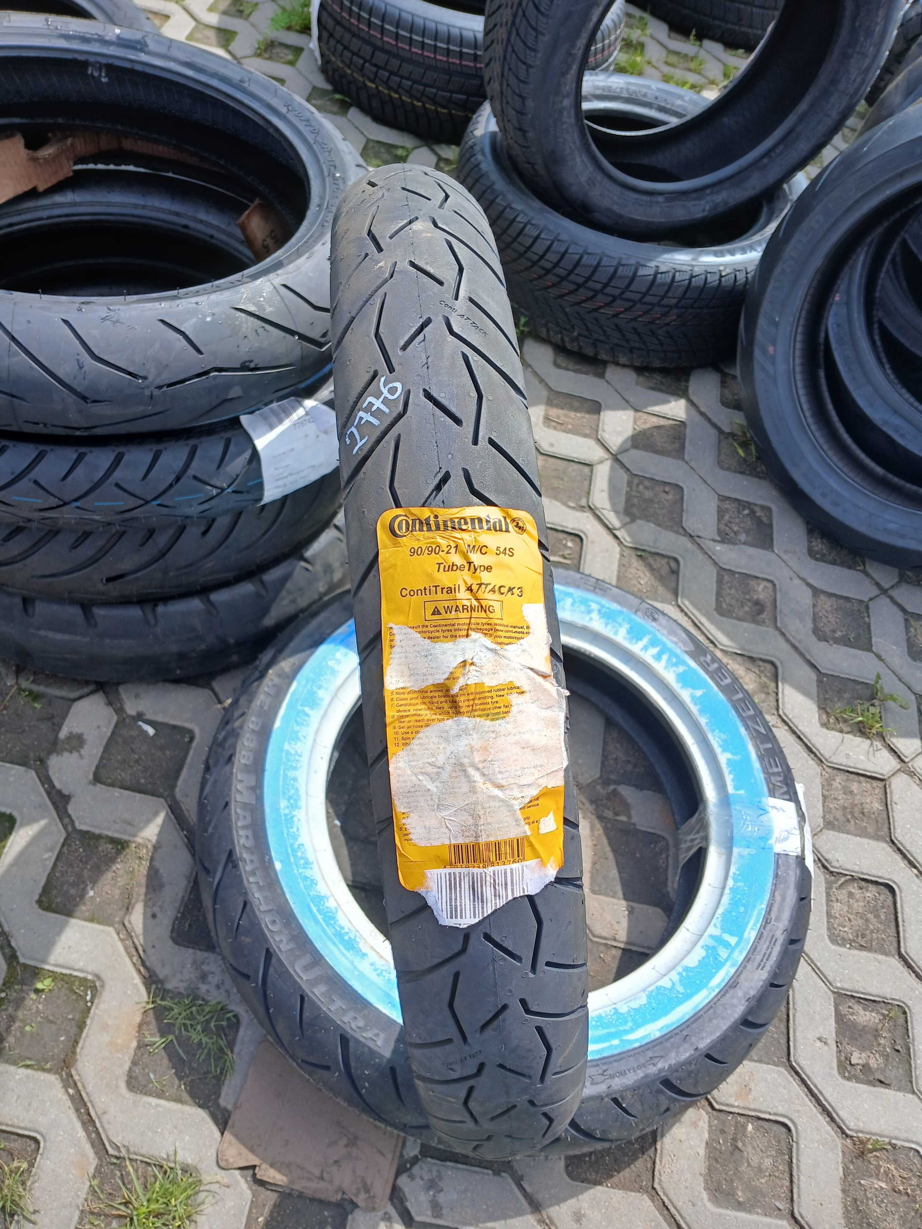 2776. CONTINENTAL TBE TYPE 90/90 - 21 opona motocyklowa