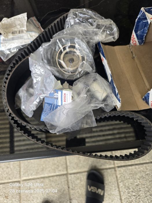 Rozrząd, pompa wody, imbus napęd pompy oleju