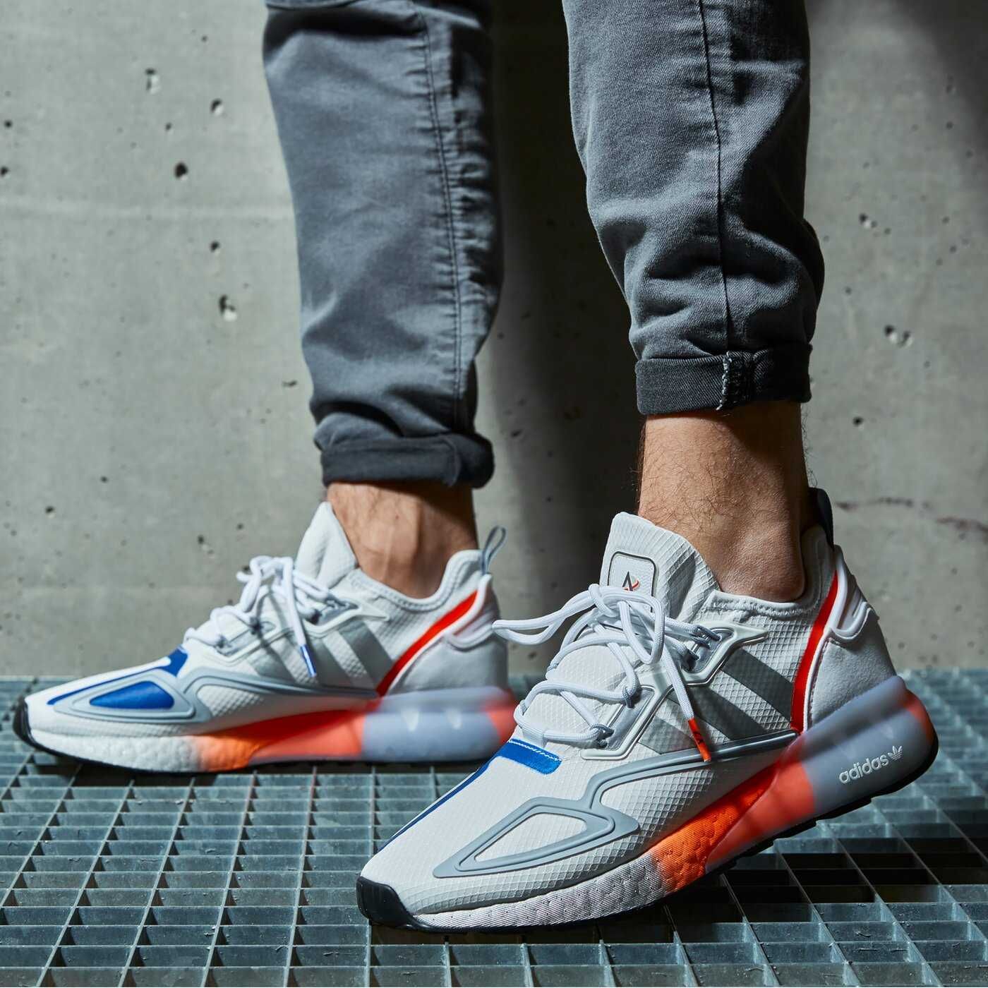 -25% Кроссовки Adidas Zx 2K boost x Nasa оригинал 44.5, boost, nmd