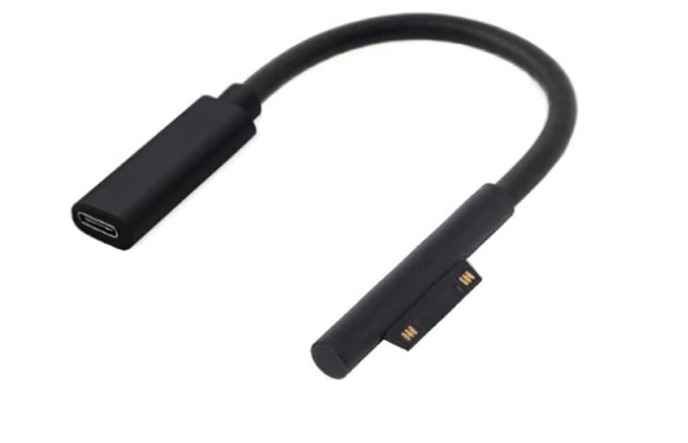 Cabo carregador USB C Surface pro 8/7/6/5/4/3 Go3/2/1 portatil NOVO