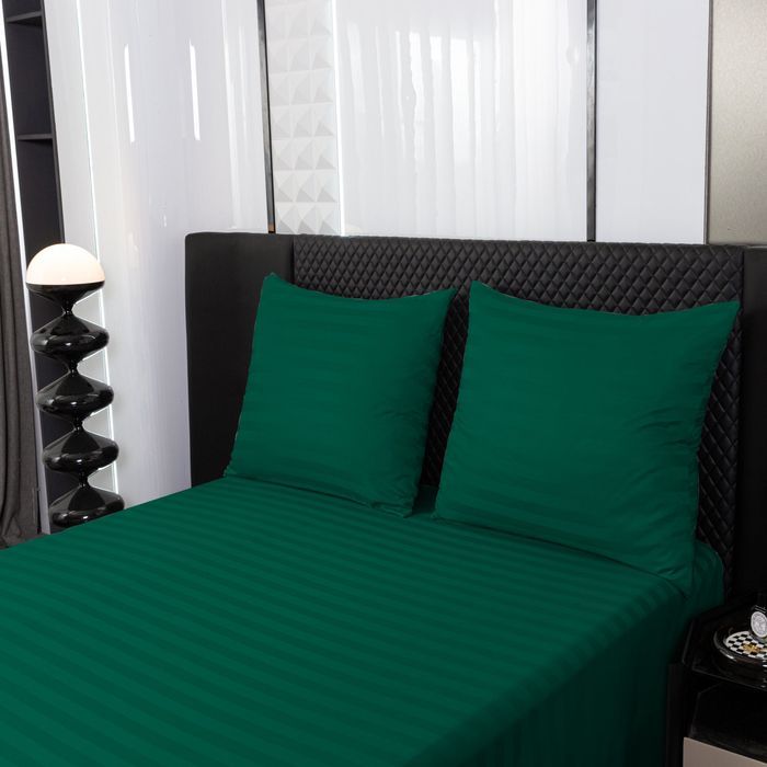 Pościel Hotelowa Cristal 200x220 Zielona 2755 eStilex