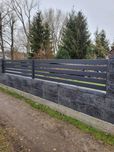Przęsła ogrodzeniowe profil 120x20mm ogrodzenia SIATMETAL