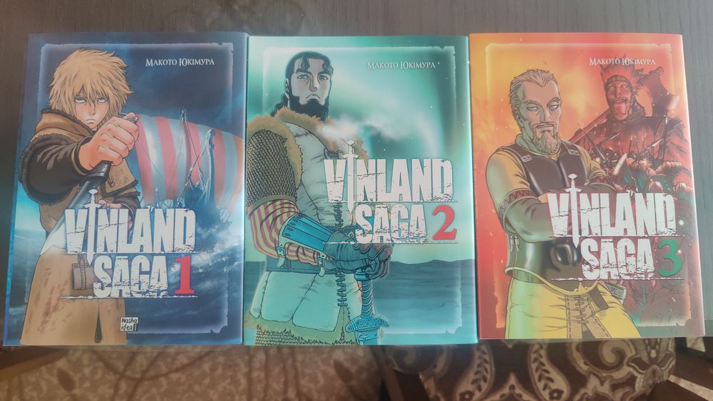 Сага про Вінланд манга 3 тома