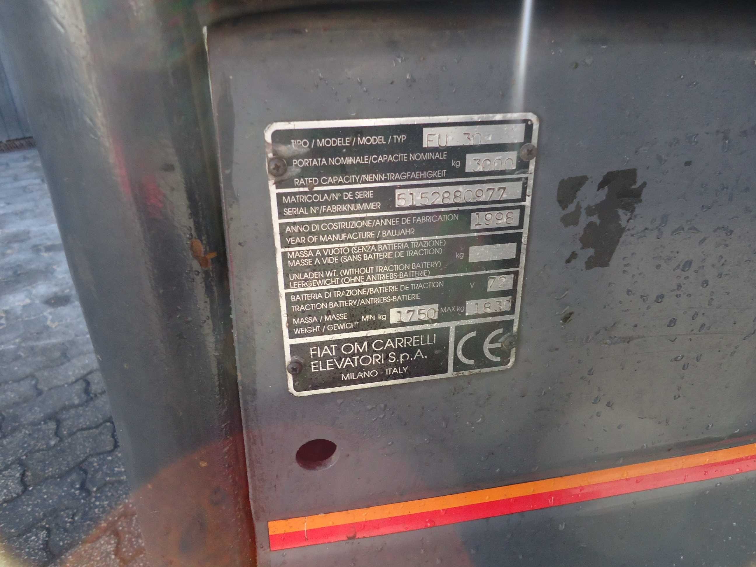 Empilhador Fiat/OM EU30