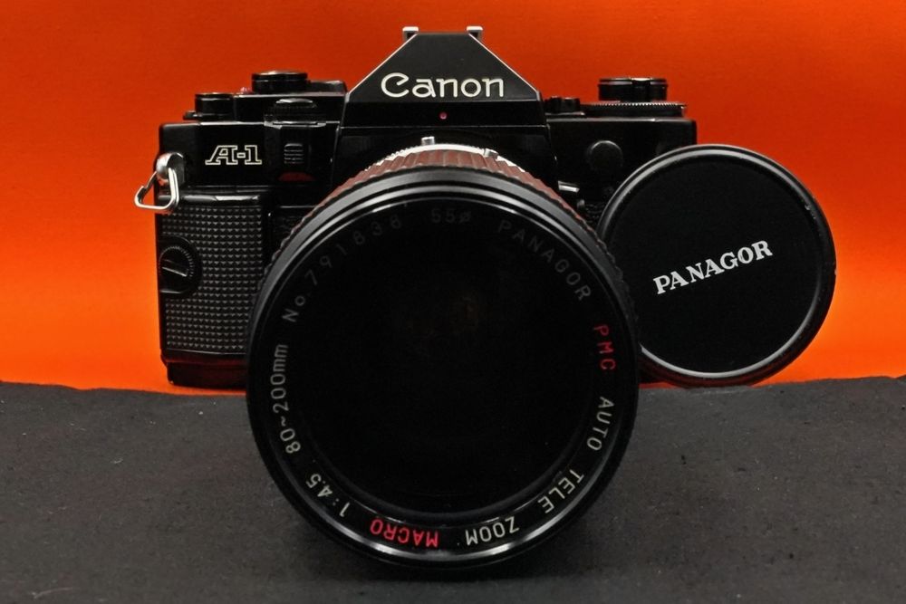 Canon A-1 + Panagor Zoom Macro 80-200 мм