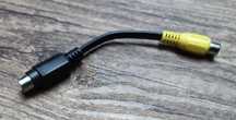 RCA żeńskie gniazdo na 4-stykowe DIN męski adapter audio