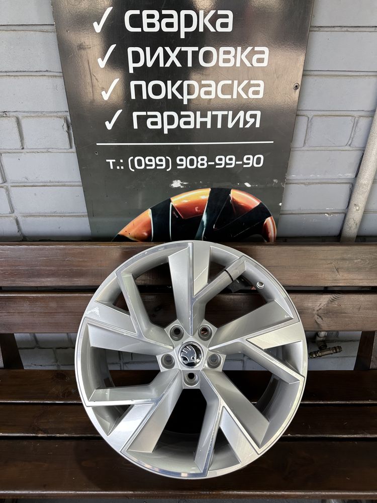 99 ОДИНОЧКА оригинальный диск Skida Kodiaq R19 5/112 565601025f