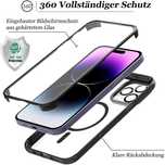 Leedia 360  case do Magsafe iPhone 14 Pro Max Case + Wbudowane szkło