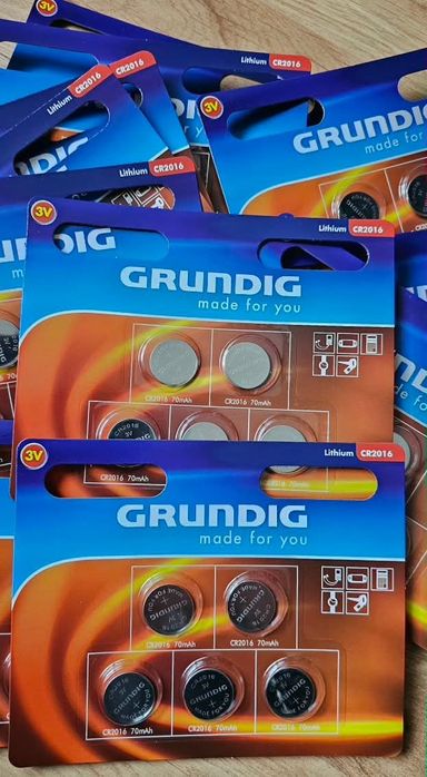 Baterie Grundig  2 opanowania 5 zł