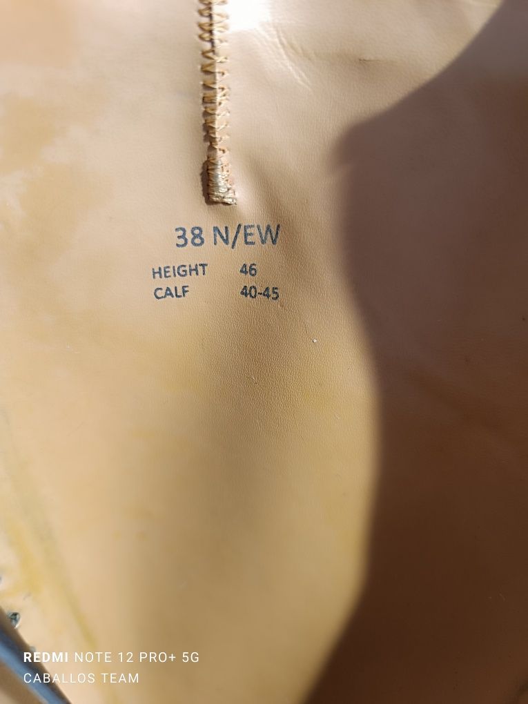 38 oficerki jeździeckie HKM Beatrice extra wide 38/46/40-45