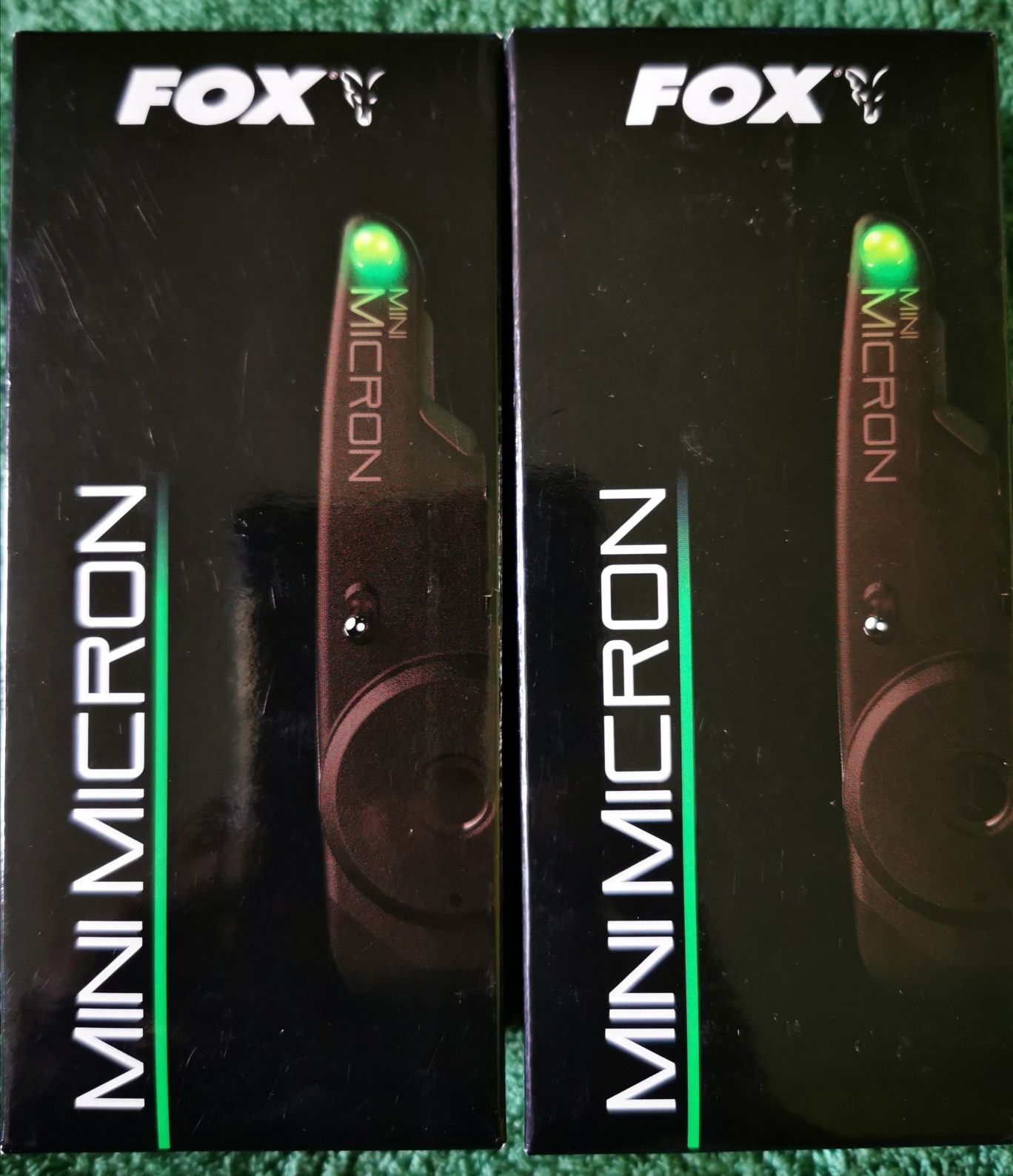 Sygnalizatory Fox Mini Micron zielone 2szt