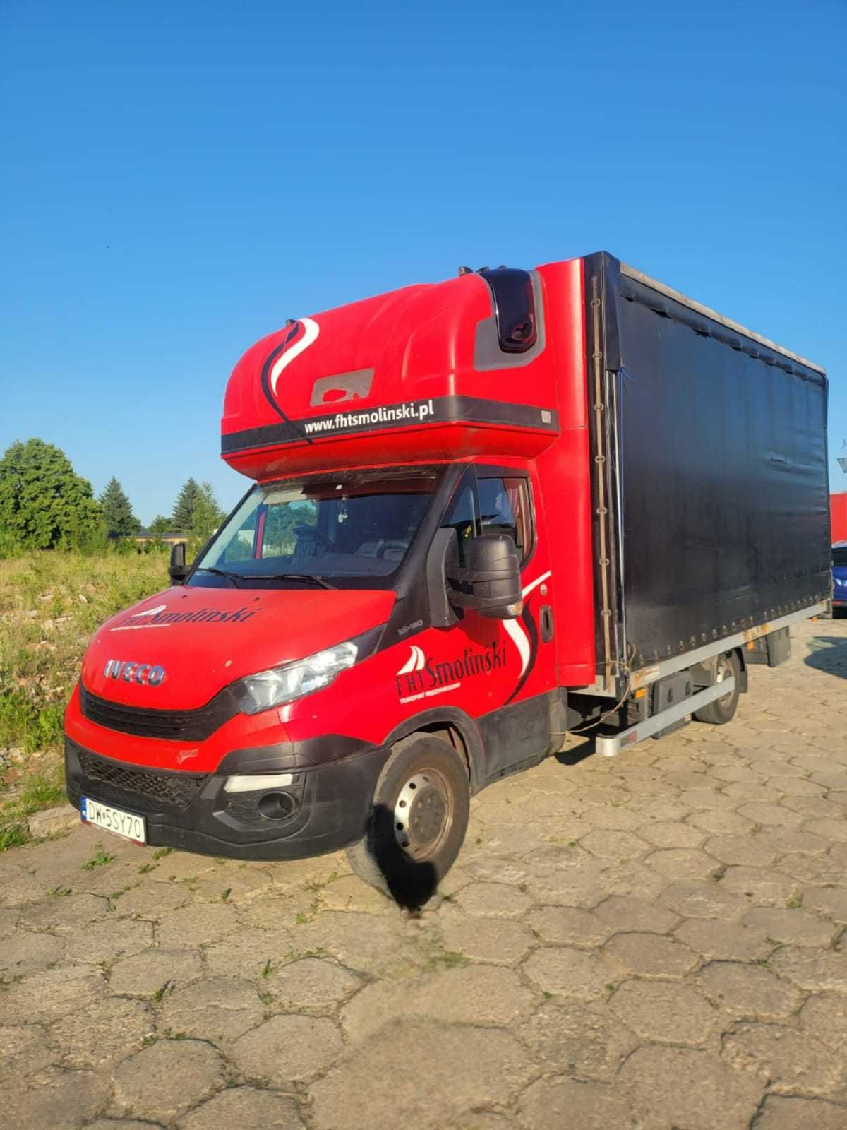 Iveco Daily 3.0 - plandeka 12 palet, 2018 rok.