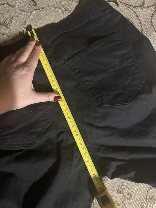 Джинси штани кльош чорні довгі