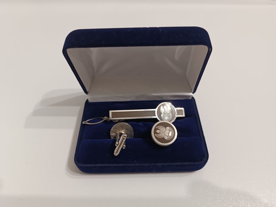 Spinki do koszuli mankietów krawat wzór 841A/MON