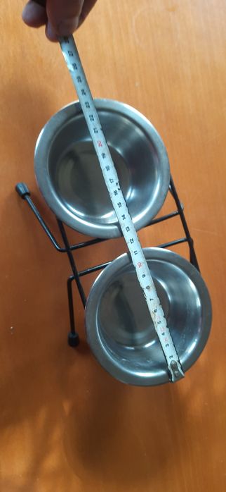 Miski dla kota lub psa z podstawą