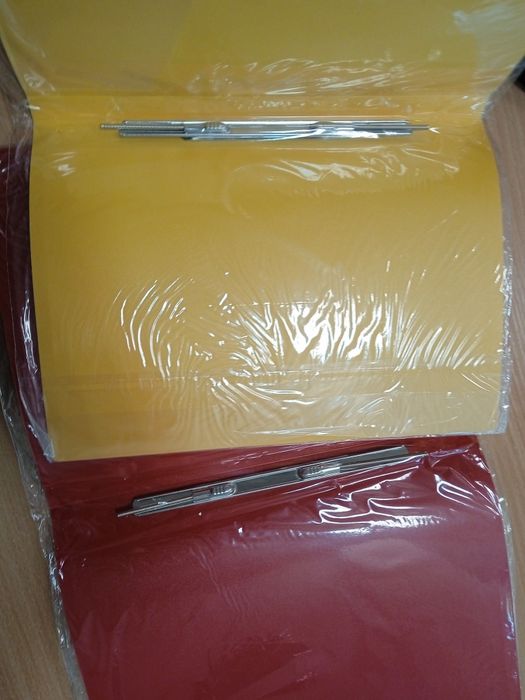 Папка с пружинным механизмом А4 Economix, пластик черная