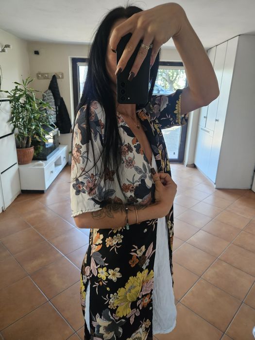 Piękny kardigan lekki vintage