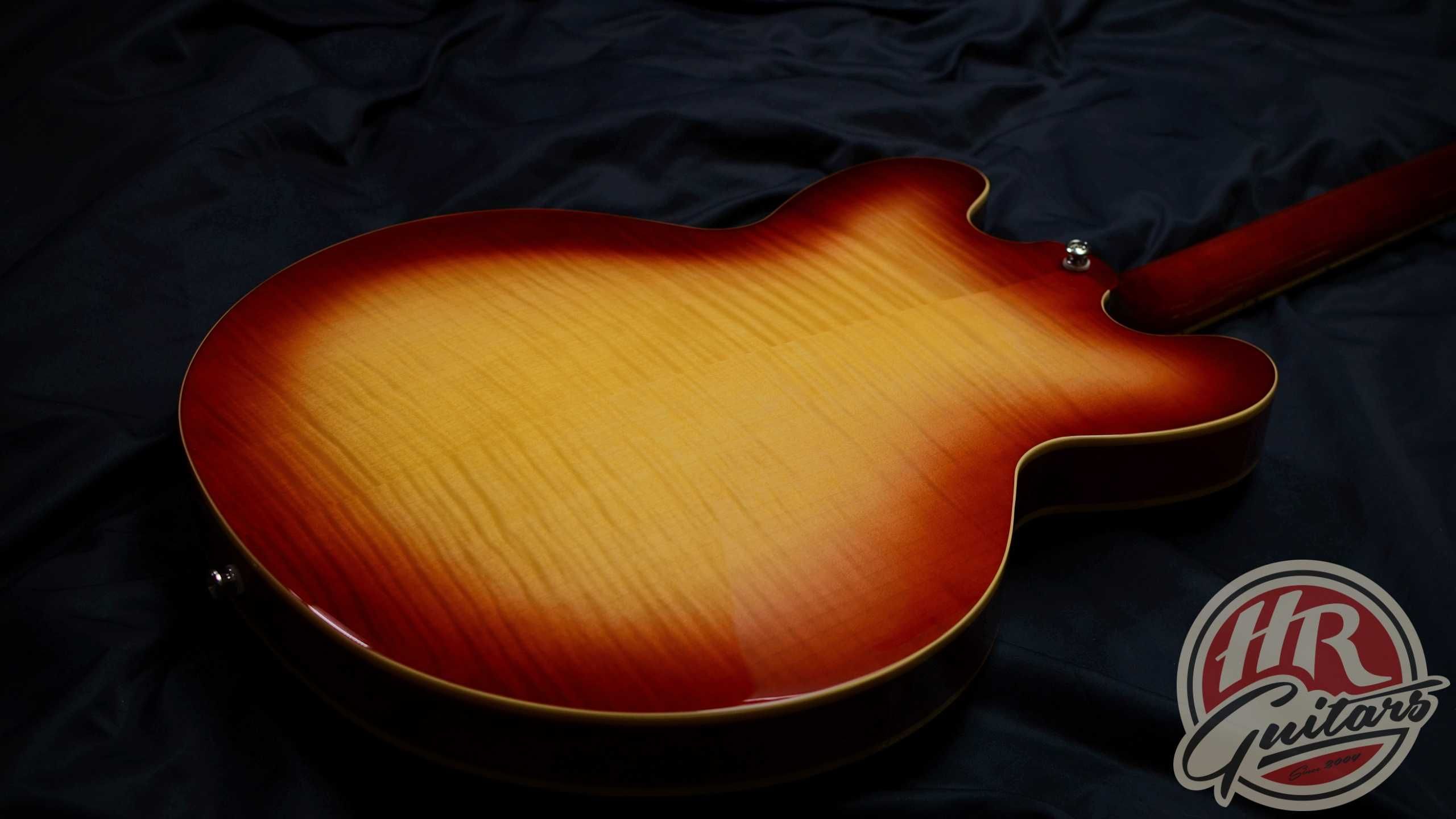 Epiphone ES-335 Figured Raspberry Tea Burst, gitara elektryczna