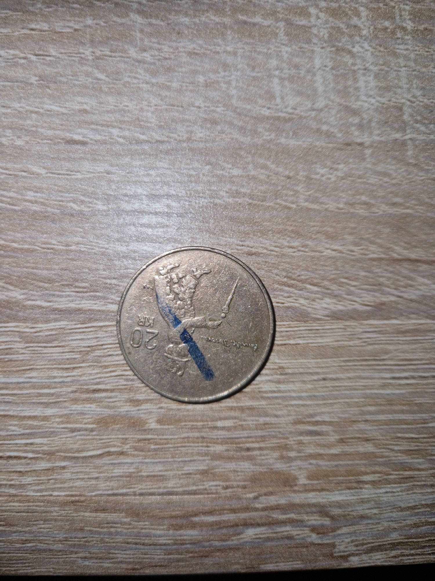 Moneta 20 KR. 2006