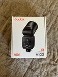 Flash godox v100 (sony, como novo)