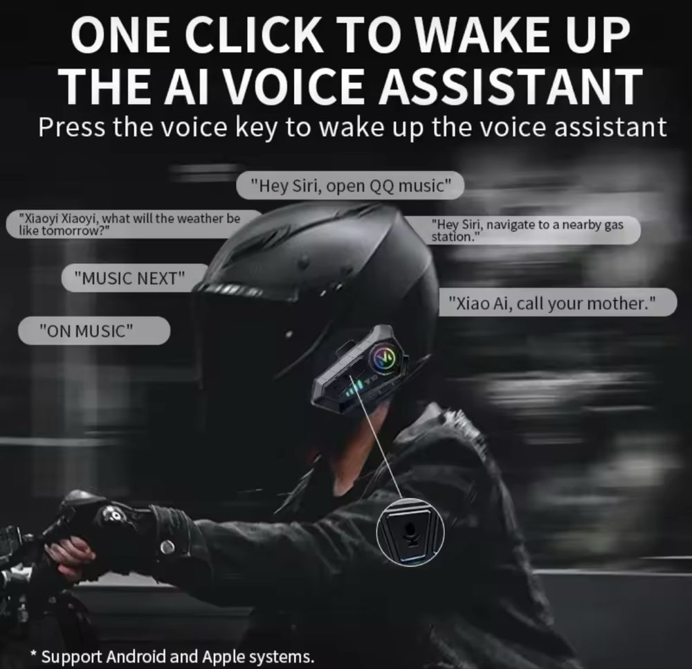 Fones de ouvido capacete