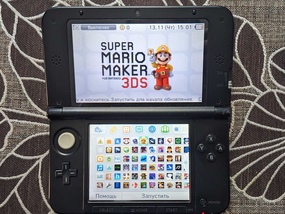 Nintendo 3DS XL 64 гб флешка