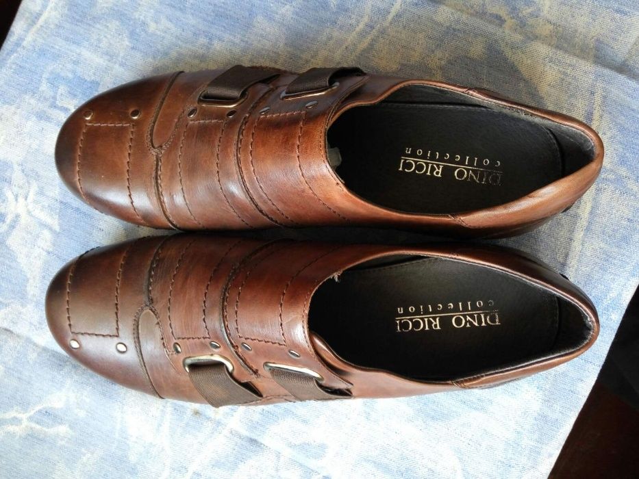 Продам стильні ексклюзивні шкіряні туфлі DinoRicci