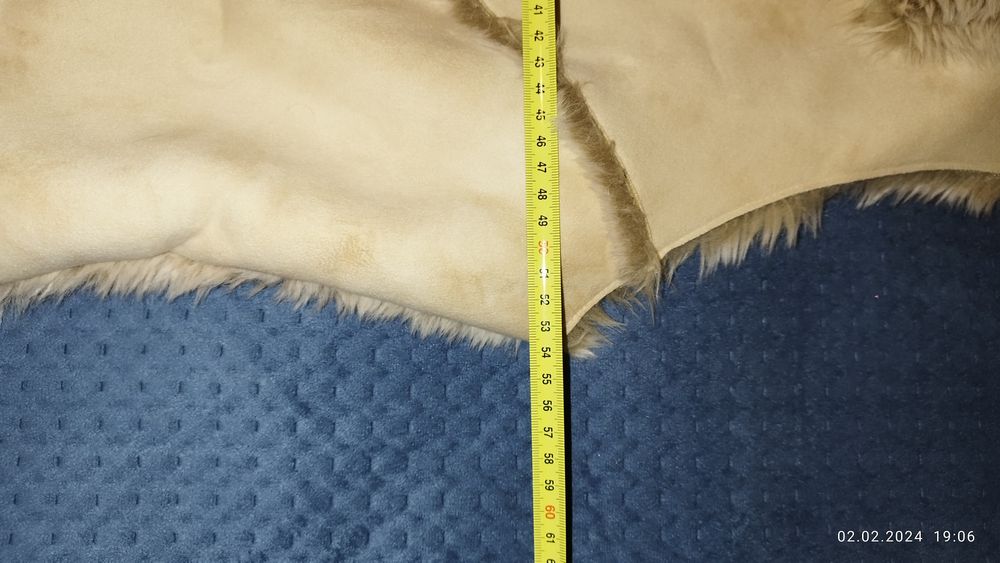 Kamizelka ze sztucznym futrem