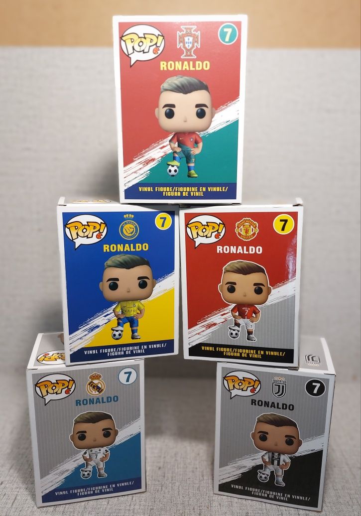 Conjunto Pop figures Cristiano Ronaldo