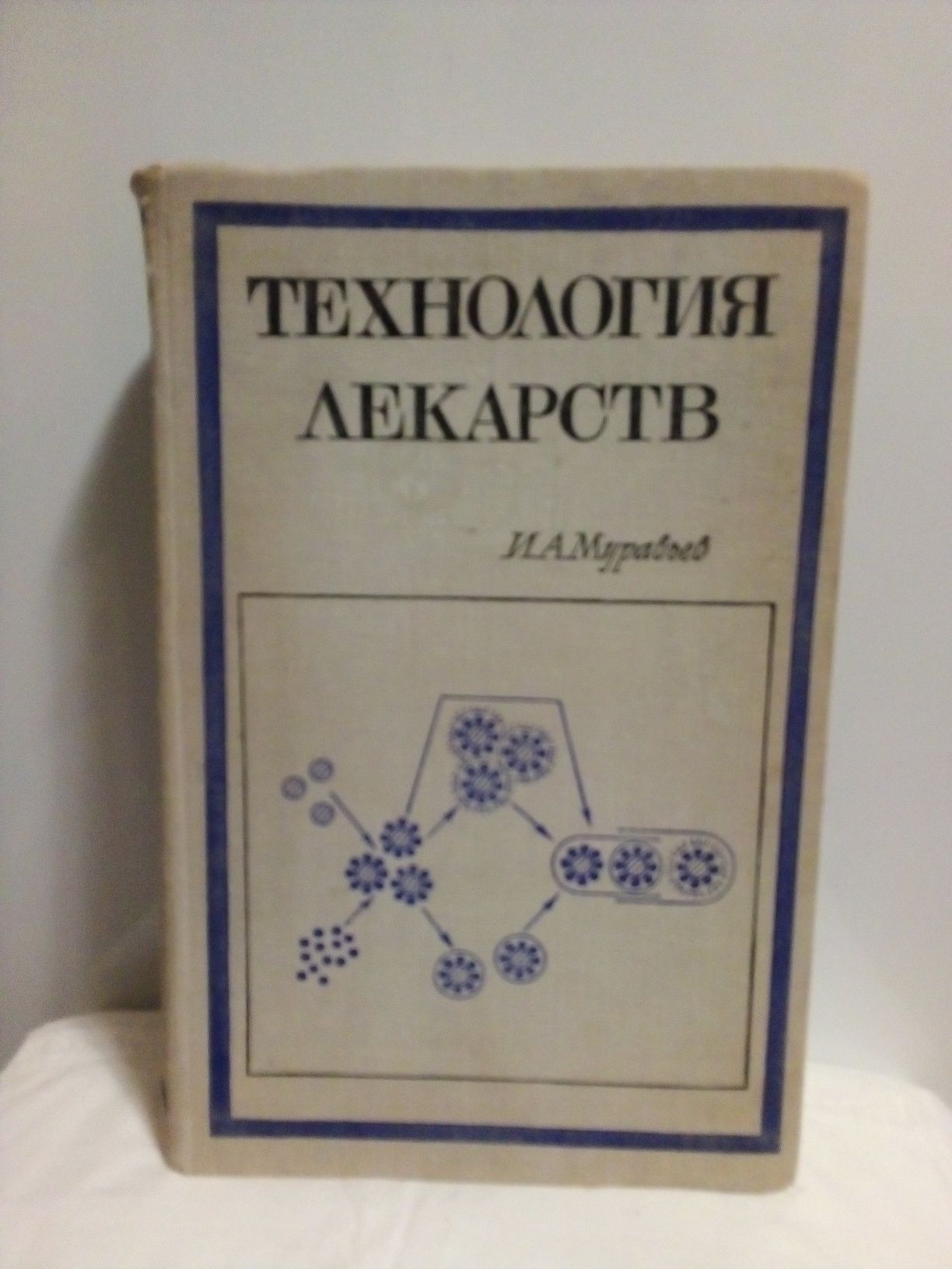 Книга  И. А. Муравьёв "Технология лекарств". 1971 год.