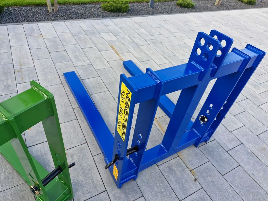 paleciak na tył ciągnika, widły do palet, 4 uchwyty mocujące, nowość