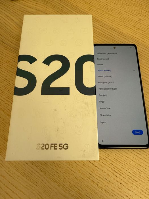 Samsung Galaxy S20 FE 5G 128GB Cloud Navy Jak nowy