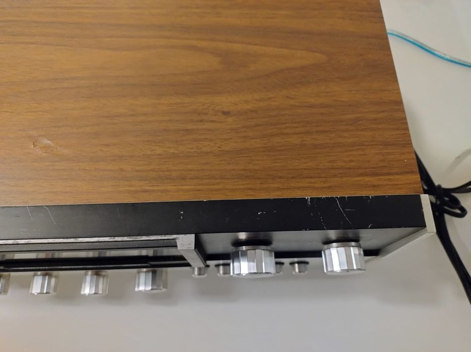 Sansui 8010 czarna wersja 771 amplituner vintage