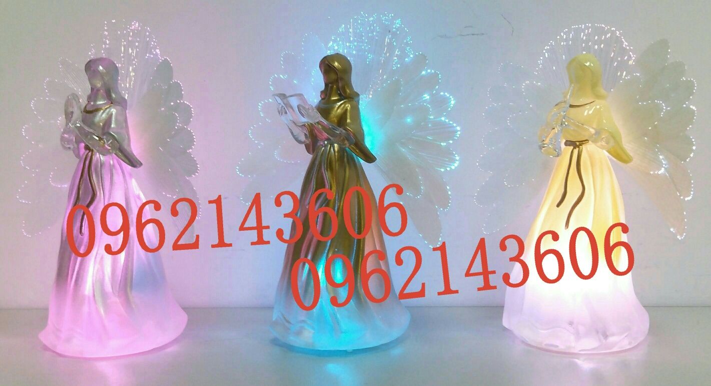 Ангел, Прикраса Янгол с LED-подсветкой 13 см. Подарок.
