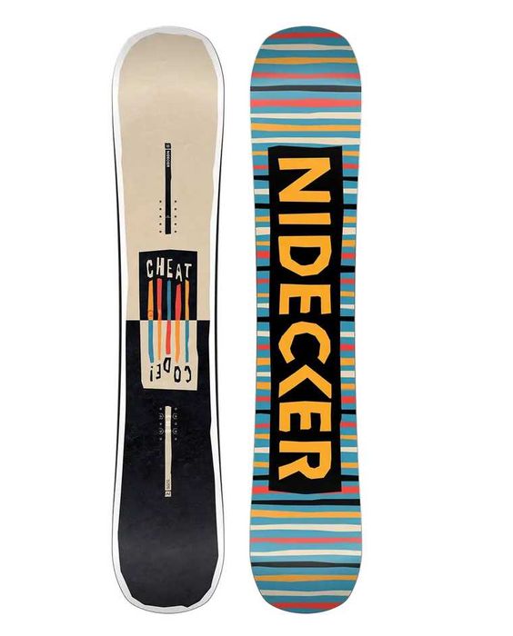 Nowa deska SNOWBOARDOWA NIDECKER CHEAT CODE 156w/159w Sklep serwis Krk