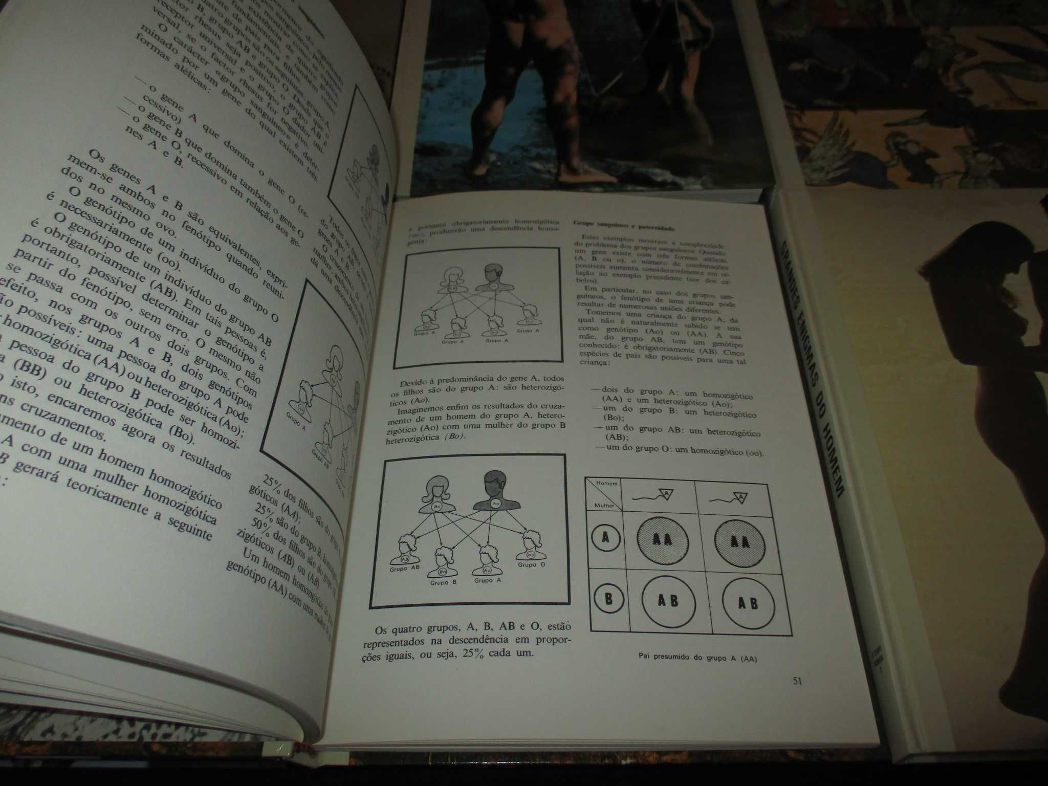 Livros Colecção Grandes Enigmas do Homem 6 Volumes - Completa